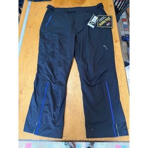 New wtags Zero Restriction Stealth XL Gore-Tex Waterproof Golf Rain Pants Black